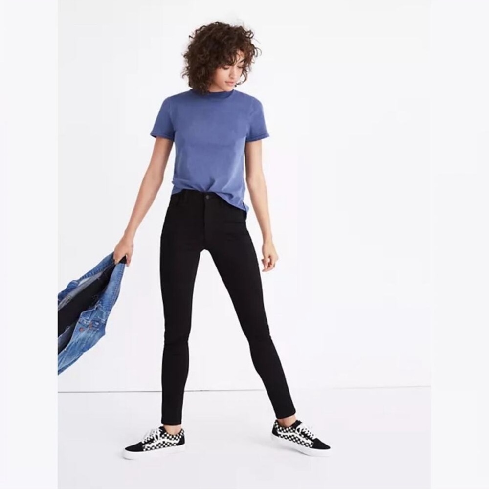 Madewell roadtripper black skinny jeans